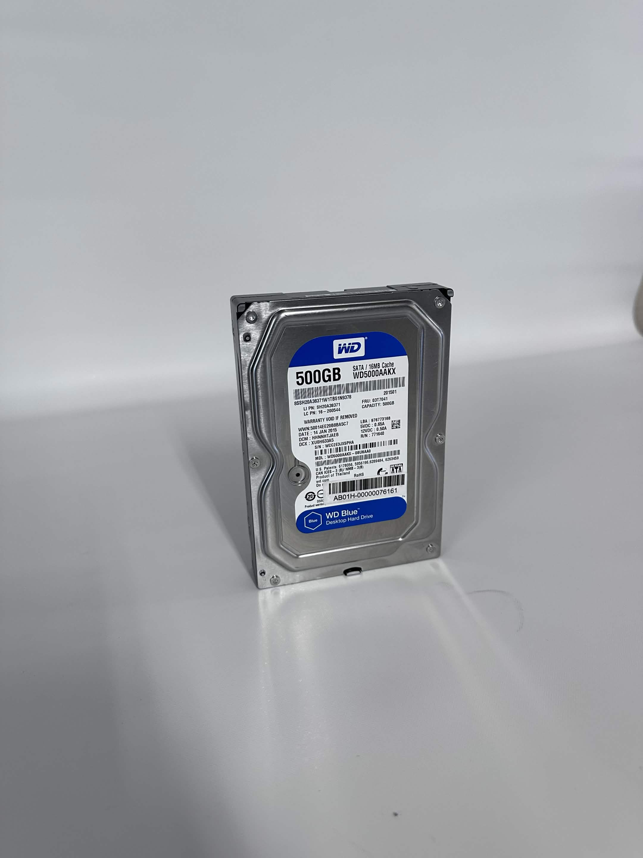 3.5 in 500 gb Hard drive